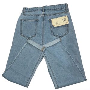 Don't Think Twice New Mom Jeans in Light Blue Wash Size 6